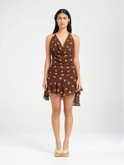 Harlow Halter Mini Dress