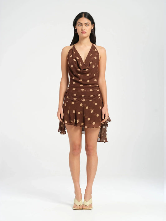 Harlow Halter Mini Dress